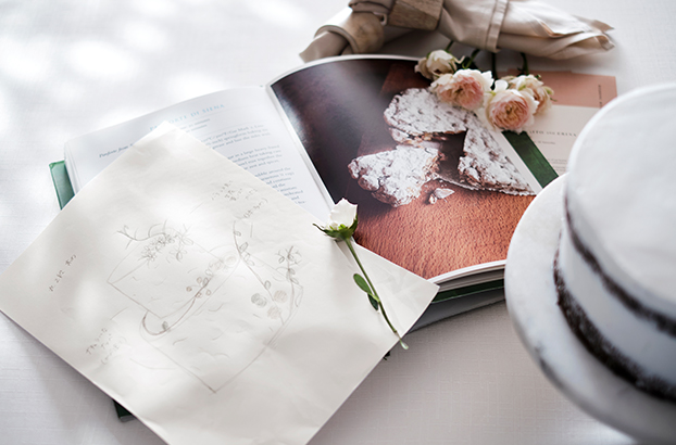 料理はシェフと直接打ち合わせ